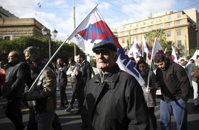Greek Unions Strike Despite Debt Relief Pledge