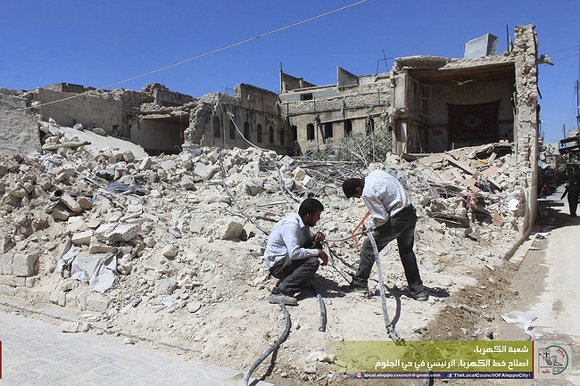 Syria: Russia denies striking Aleppo over past week