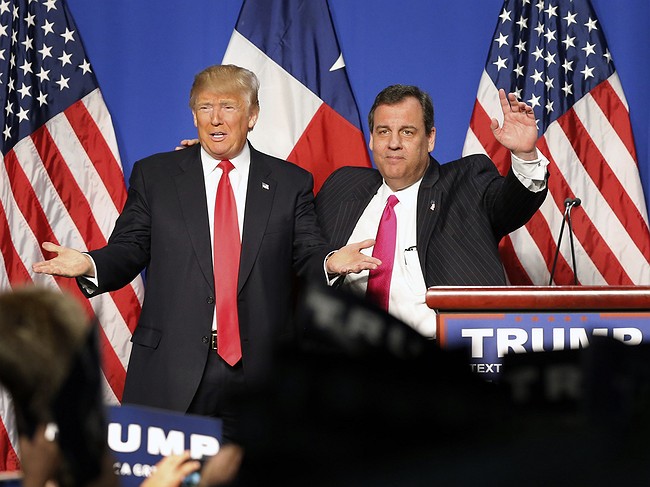 Christie suggests Trump may start fundraising