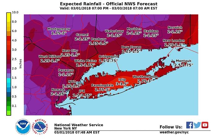 Nor'easter blows through Baldwin, Herald Community Newspapers