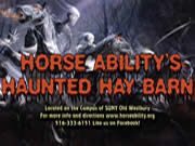 HorseAbility Haunted Hay Barn