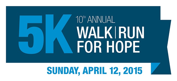 10th Annual 5K Walk/Run for Hope