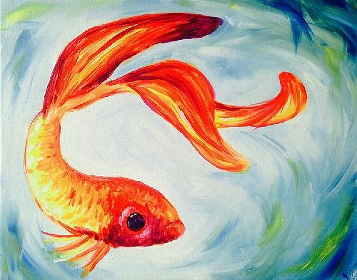 Paint Nite: Swishy Fish