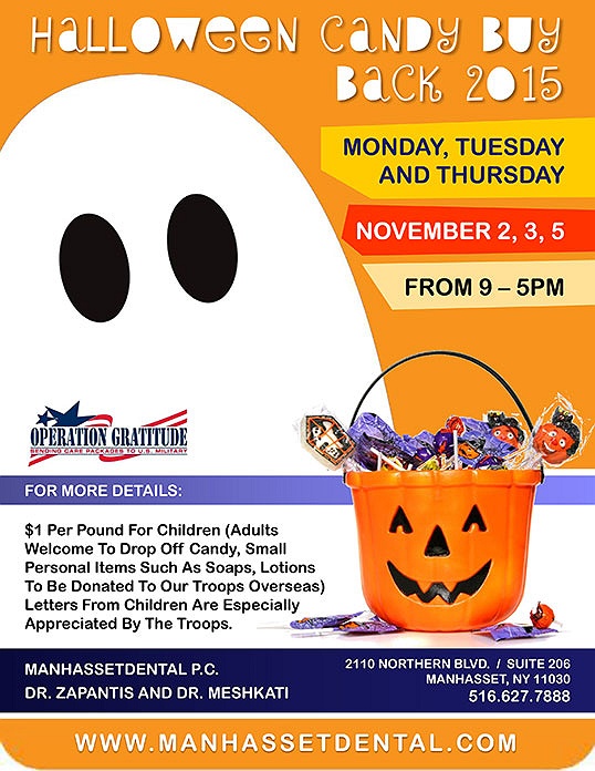 Manhasset Halloween Candy Buy Back