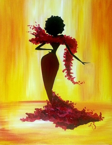 Paint Nite Coco Caliente