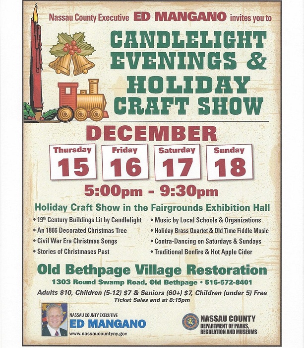 Candlelight Evenings at Old Bethpage Village Restoration