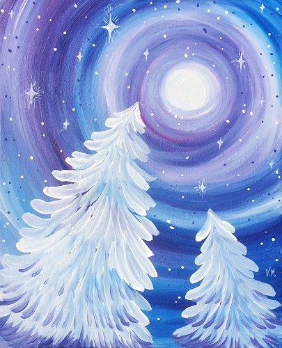 winter paint night