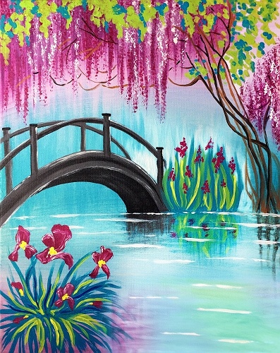 Paint Nite: Spring Bridge