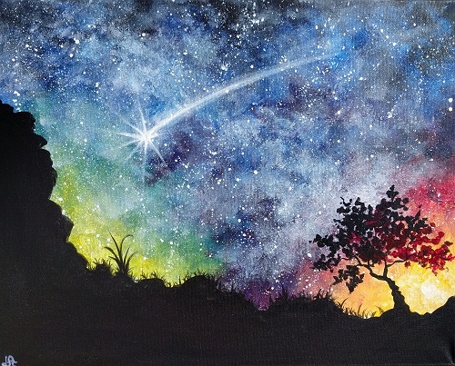 Paint Nite: Starry Desert Night