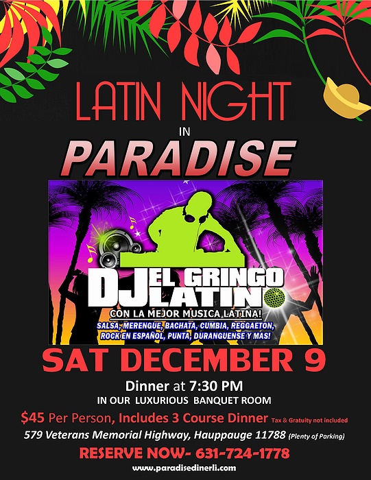 Latin Night In Paradise