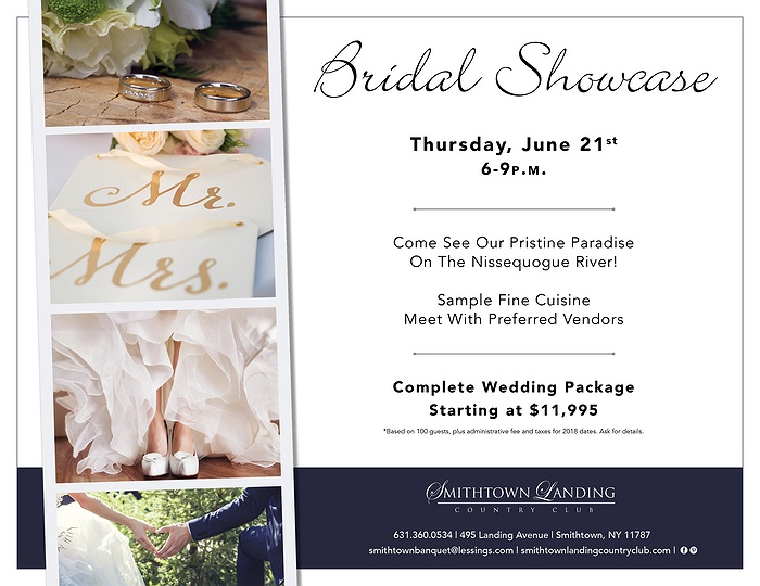 Summer Bridal Showcase At Smithtown Landing Country Club