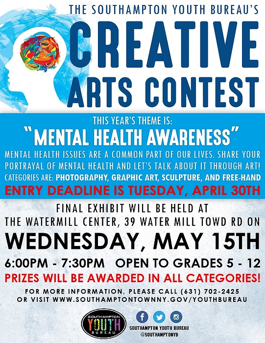 Creative Arts Contest Mental Health Awareness