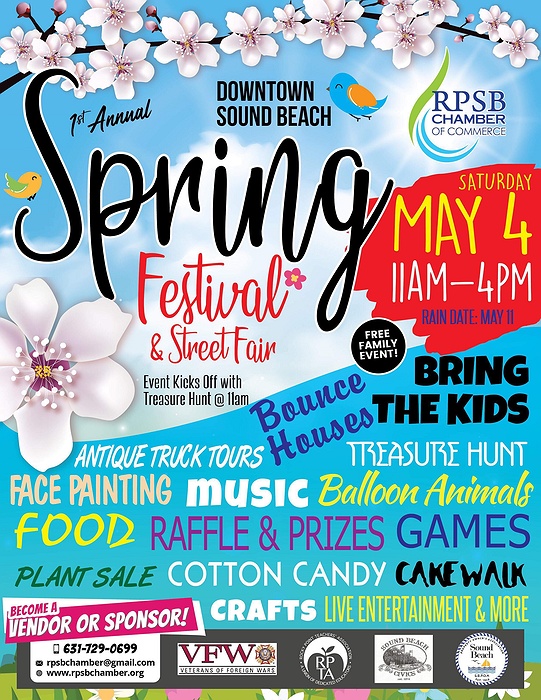 Rocky Point Sound Beach Chamber of Commerce Spring Festival