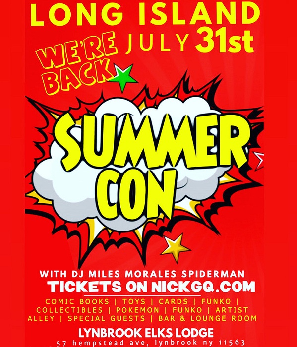 Summer con long island comic book convention