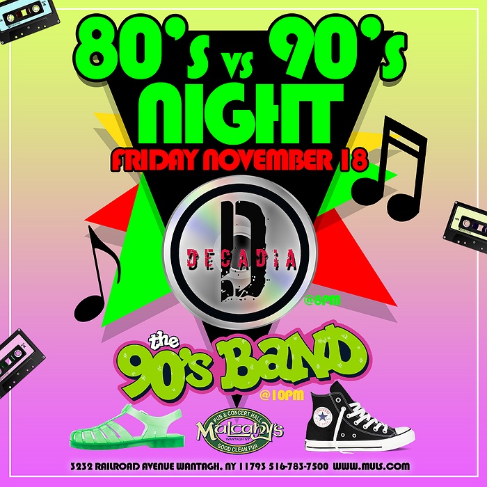 80s vs 90s Night