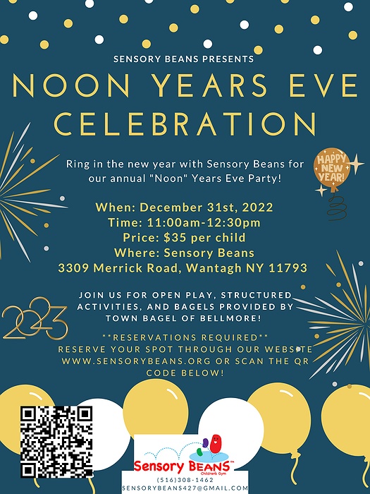 Noon Years Eve Celebration