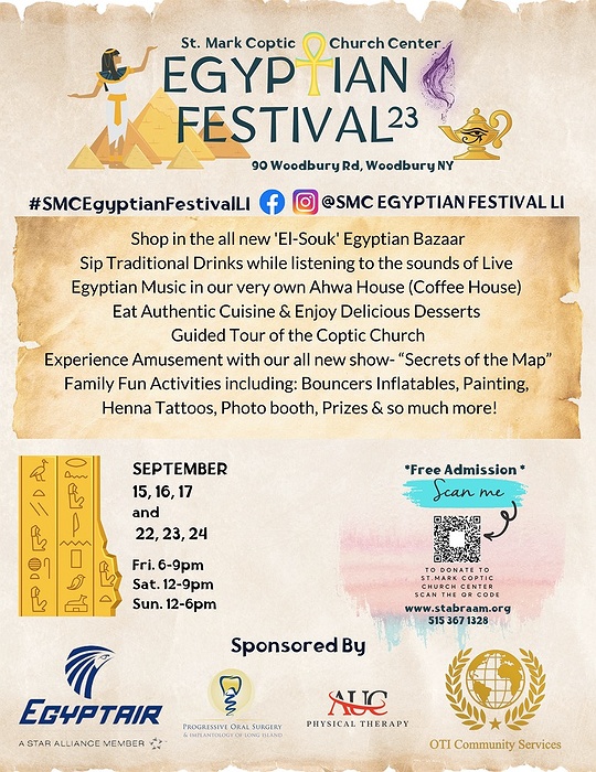 Egyptian Festival St. Mark Coptic Church Center