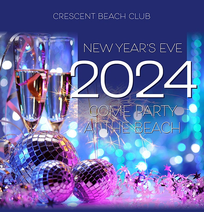 New Year’s Eve 2024 Come Party at the Beach