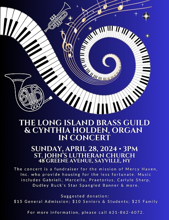 The Long Island Brass Guild & Cynthia Holden, organ