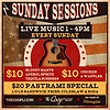 NEW Sunday Sessions! Live Music + Food & Drink Specials