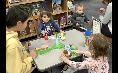 Game Time! In the Children's Library