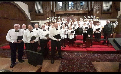 The Rockville Centre Choral Society Fall rehearsals 2024