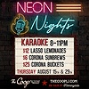 Neon Nights with a Karaoke DJ!