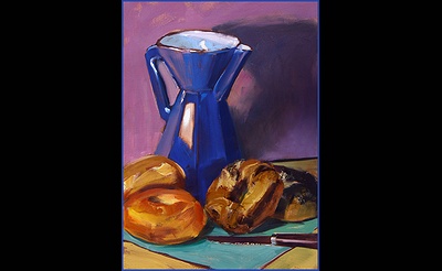 The Atelier presents “Painterly Still Life” a workshop on Saturday, January 11th, 11-3PM, with Angelo Mariano