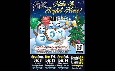 Long Island Gay Men's Chorus 'Make a Joyful Noise' Holiday Concert - N. Bellmore