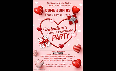 Valentines LOVE & FRIENDSHIP Party