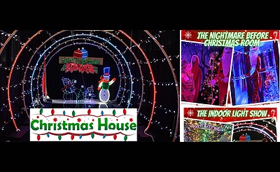 Christmas House Experience Singles 50's 60's 70's Hicksville