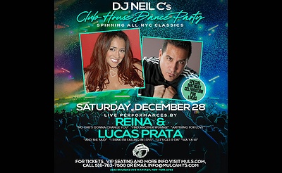 DJ Neil C Club House Dance Party Feat: Reina and Lucas Prata