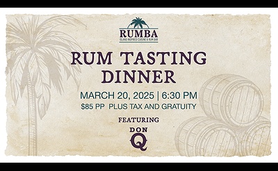 Rumba Rum Tasting Dinner with Don Q