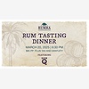 Rumba Rum Tasting Dinner 