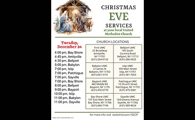 Christmas Eve Worship Service, Patchogue