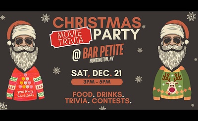 Christmas Movie Trivia Party @ Bar Petite