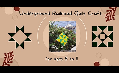 Underground Railroad Quilt Craft