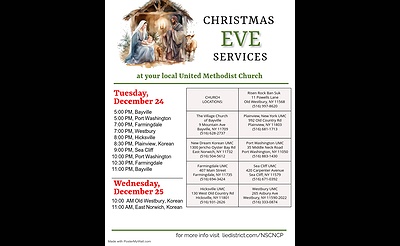 Christmas Eve Worship Service, Bayville