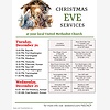 Christmas Eve Worship Services, Farmingdale