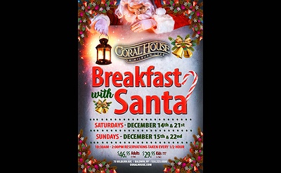 Breakfast with Santa at the Coral House