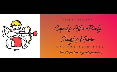 Cupid's💘 Afterparty♫ for Singles New Hyde Park