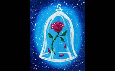 Beauty and the Beast - Paint and Sip Experience