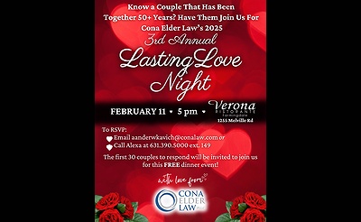 Cona Elder Law's 3rd Annual Lasting Love Night