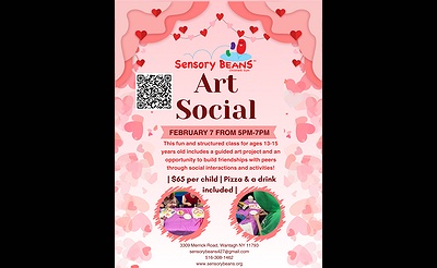 February Art Social