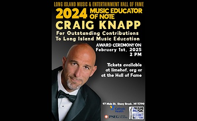 Long Island Music & Entertainment Hall of Fame 2024 Educator of Note Awards