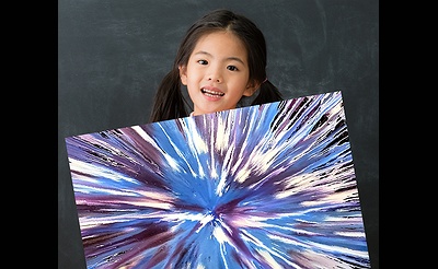 Create a Giant SpinArt Painting!