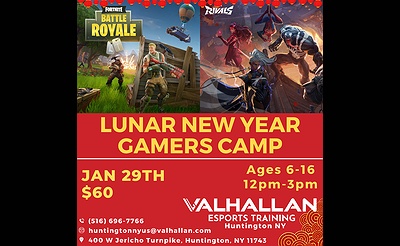 Lunar New Year Gamers Camp