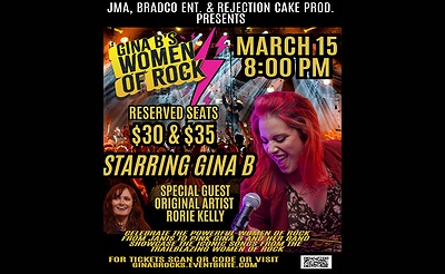 Gina B Celebrates Women Of Rock