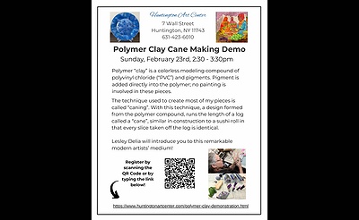 Polymer Clay Cane Making Demo