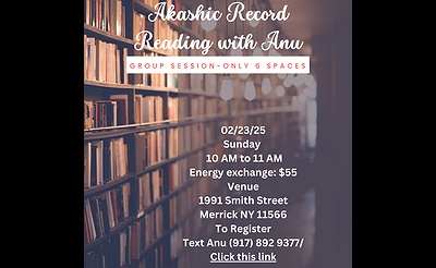 Akashic record reading